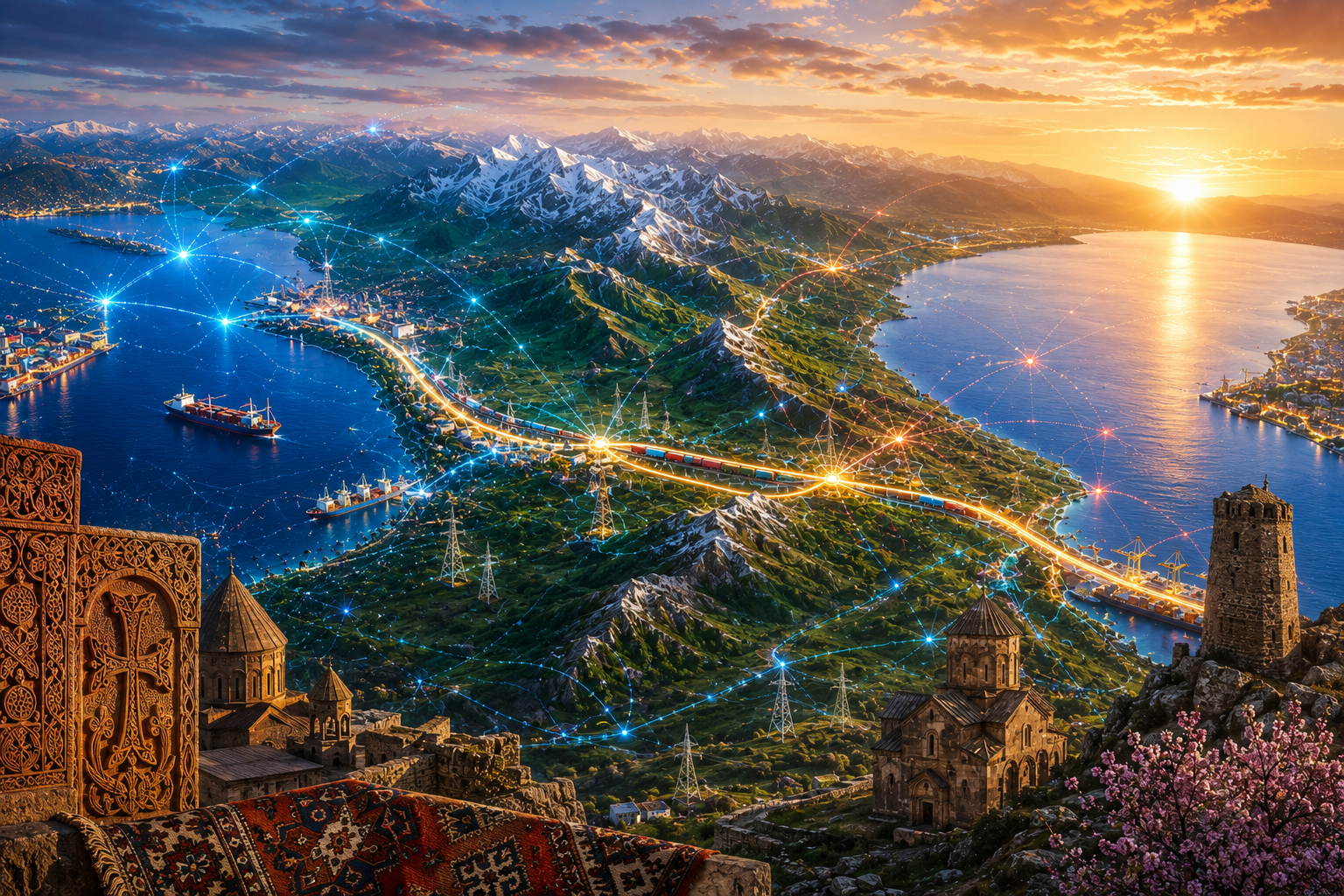 The Strategic Contest Behind the Middle Corridor: Digital Power and the Future of the South Caucasus